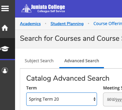 Search for Courses